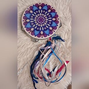 Hand Decorated Festival Tambourine